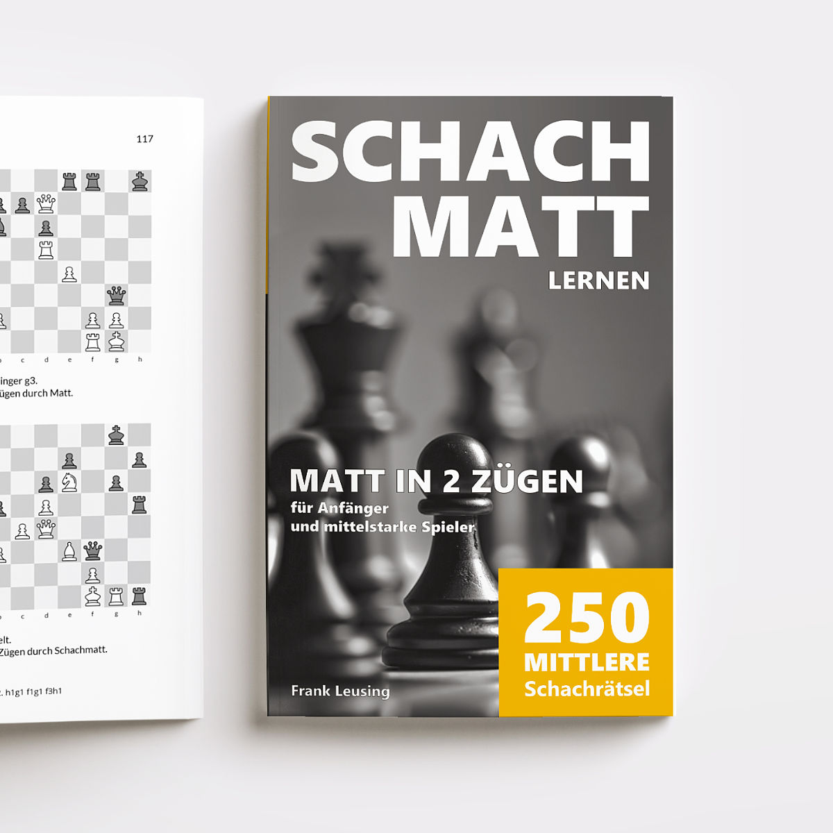 Schach mit dem Weihnachtsmann - Matt in 1-2-3 Zügen von Frank Leusing -  Buch - epubli